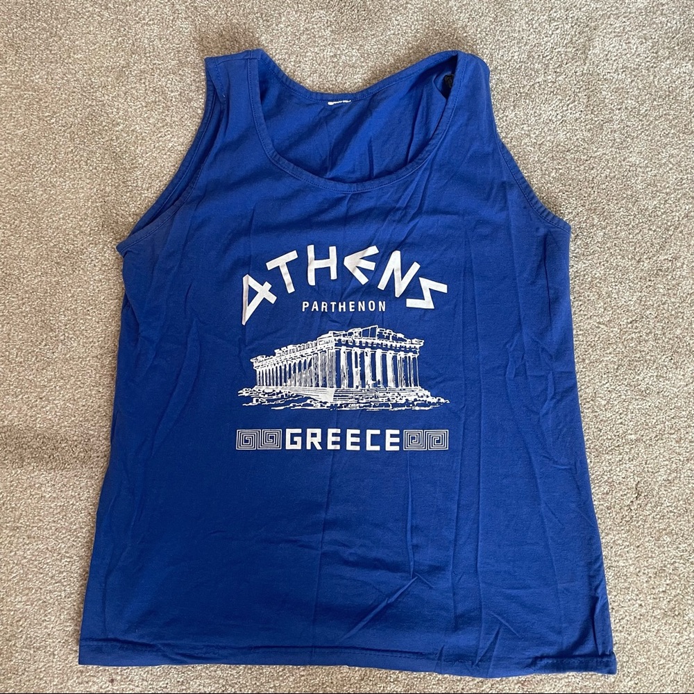 Athens Greece tank top